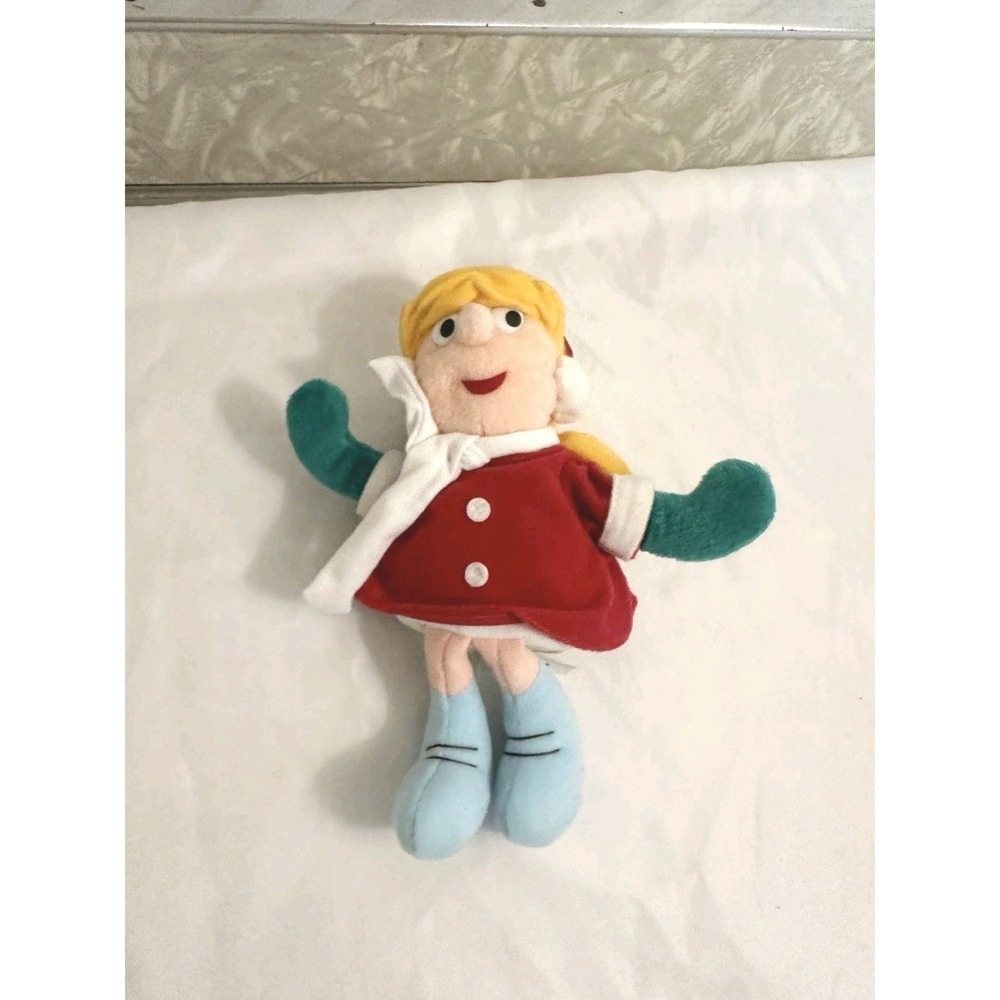 Vintage 90s CVS Frosty The Snowman Karen Plush Christmas Snow Stuffed Animal